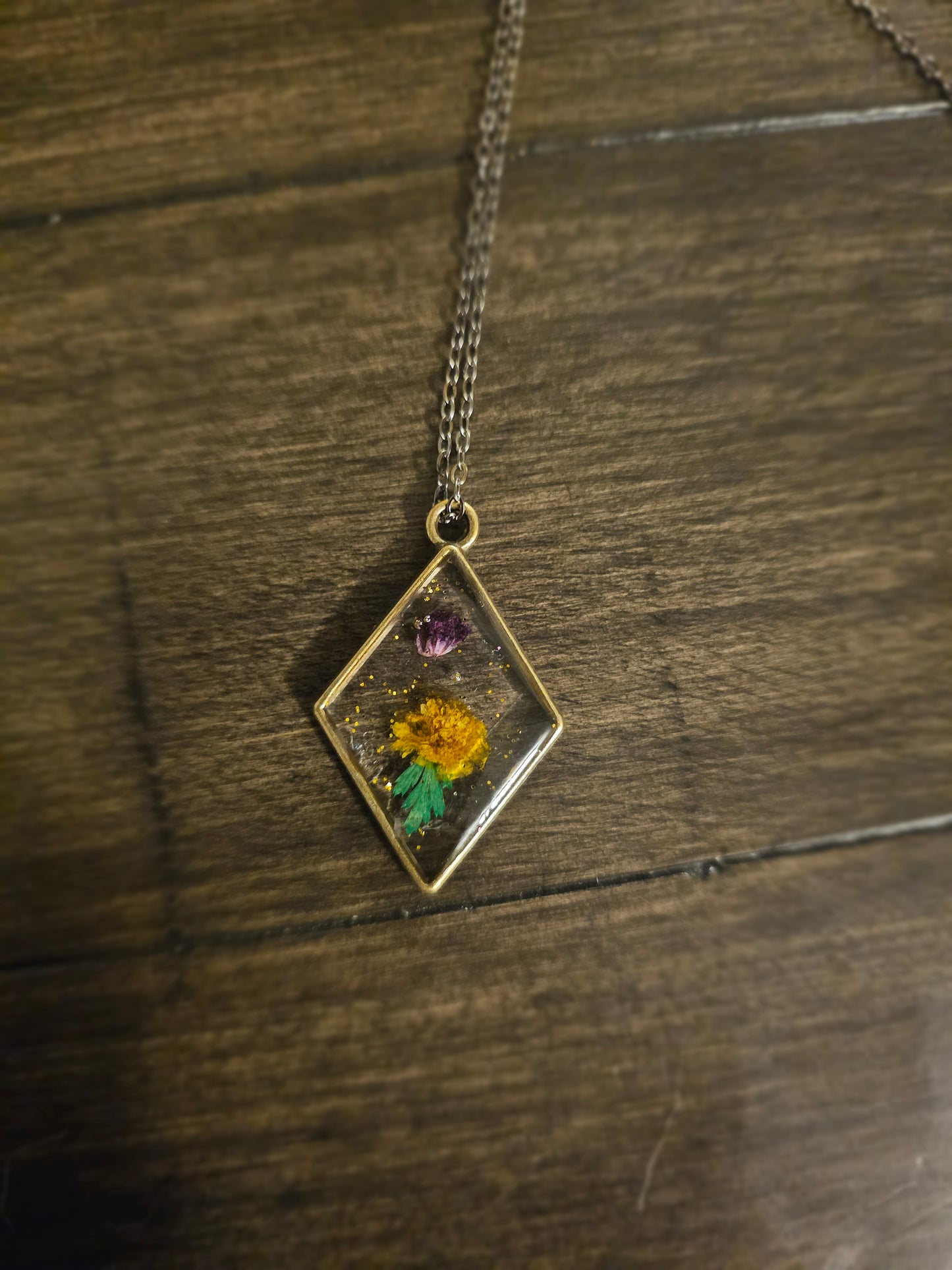 Twilight Grove Bronze Pendant