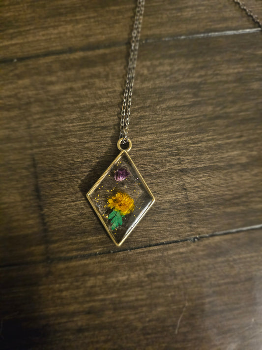Twilight Grove Bronze Pendant