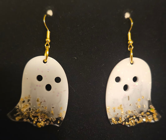Golden Ghoul Earrings