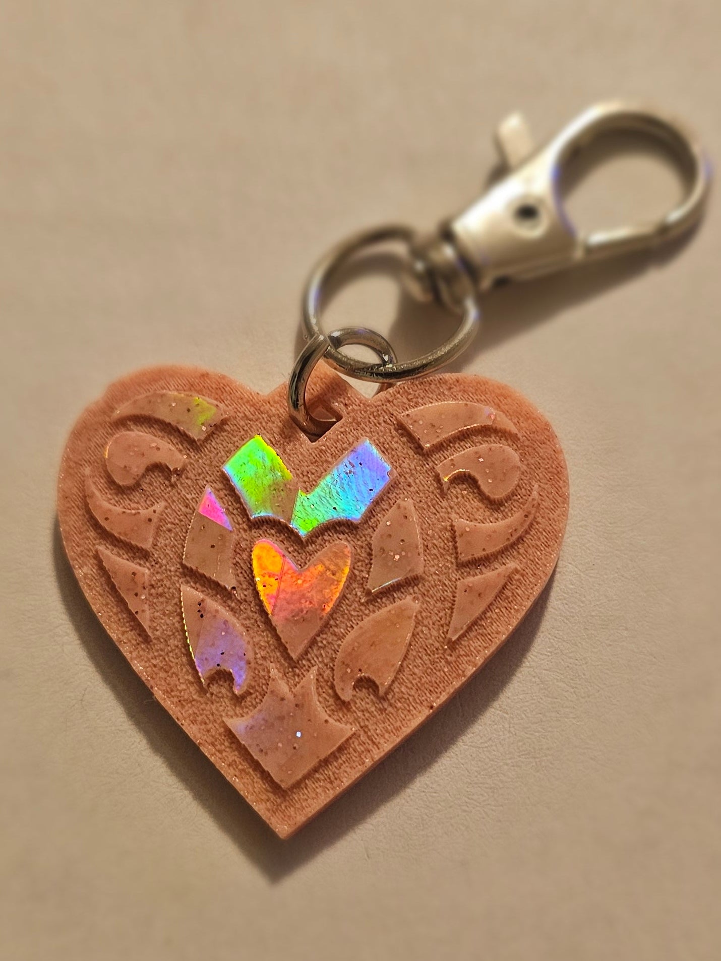 Radiant Love Keychain