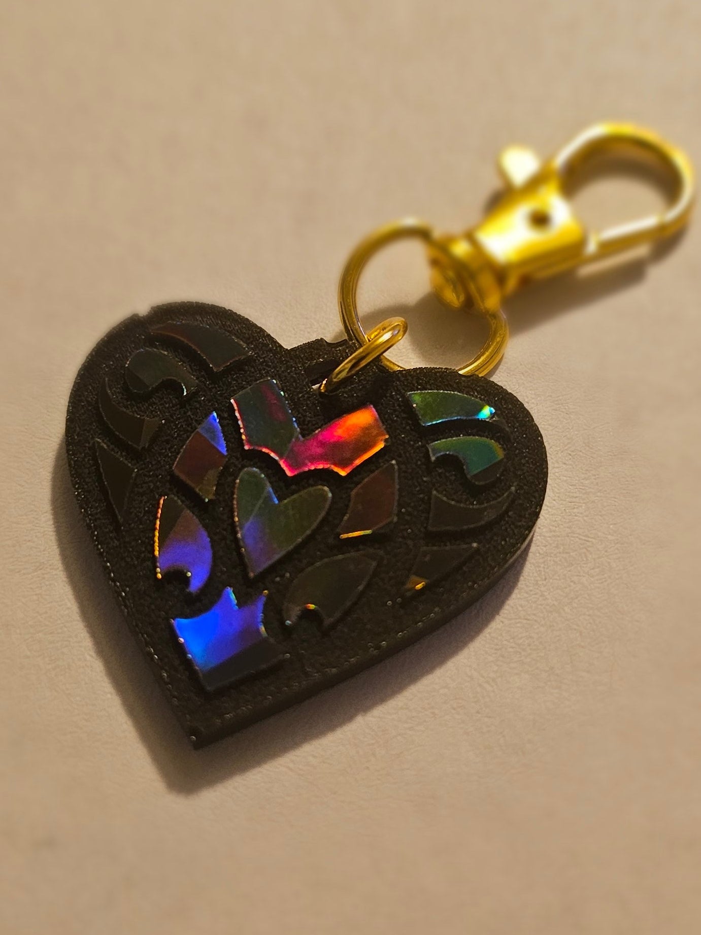 Radiant Love Keychain