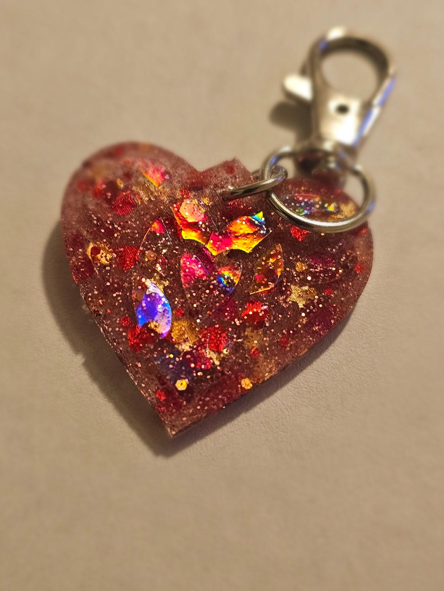 Radiant Love Keychain